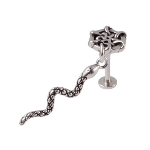 Piercing Microbell Reto Modelo 47 Aço 316L